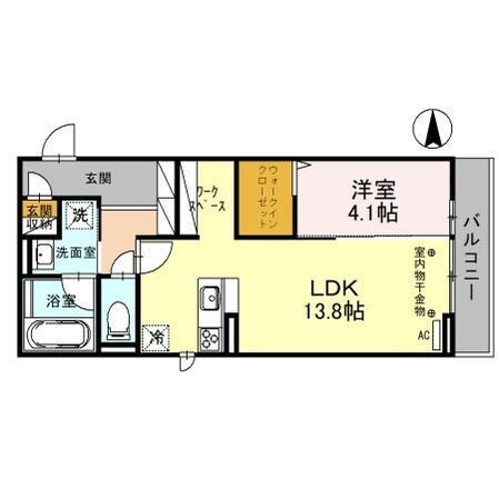 D-NORTHの物件間取画像